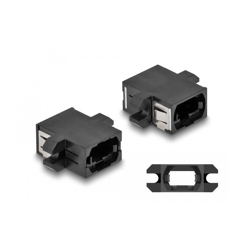 delock-lwl-kupplung-mpo-buchse-zu-mpo-buchse-schwarz