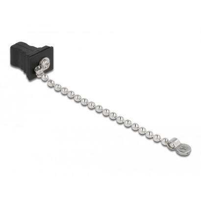 lwl-staubschutzkappe-mit-kette-fur-sc-stecker-schwarz