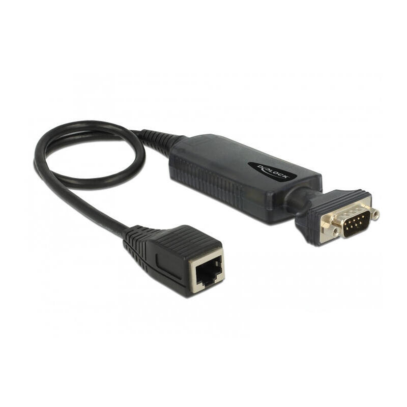 konverter-ethernet-lan-rj45-10-100-mbps-buchse-zu-seriell-rs-232-db9-stecker-mit-muttern