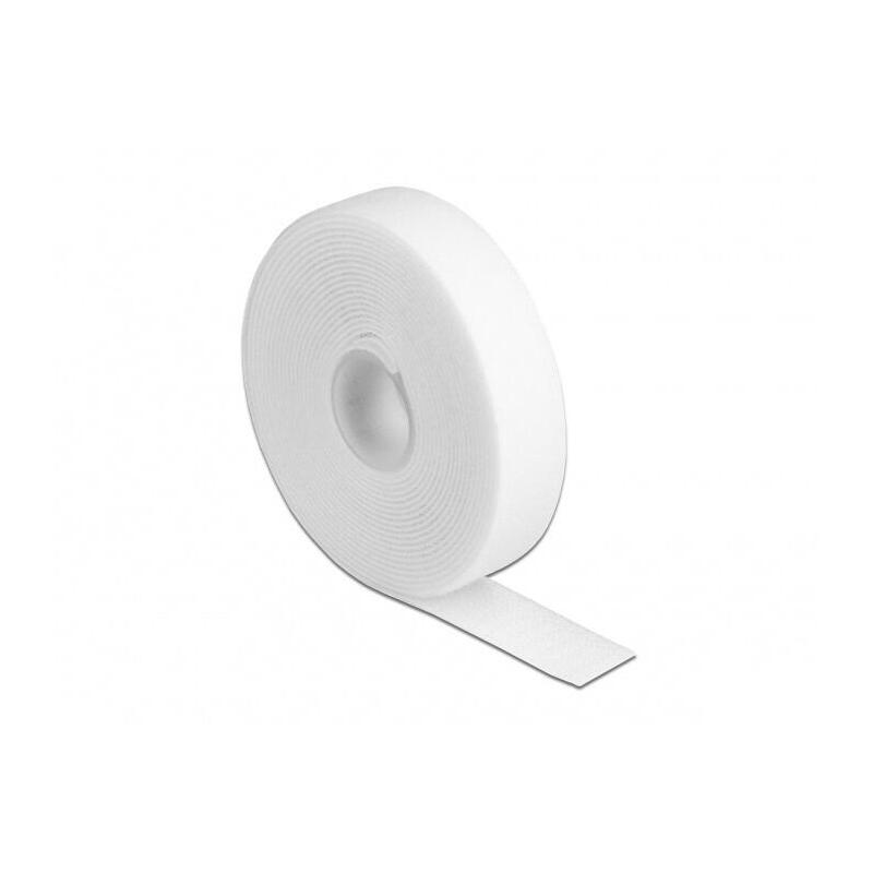 delock-18380-presilla-bridas-adherentes-para-cables-blanco-1-piezas