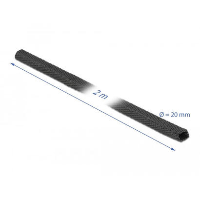 gewebeschrumpfschlauch-2-m-x-20-mm-schrumpfungsrate-21-schwarz