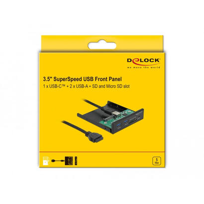 front-panel-35-usb-5-gbps-1-x-usb-type-c-2-x-usb-typ-a-sd-und-micro-sd-slot
