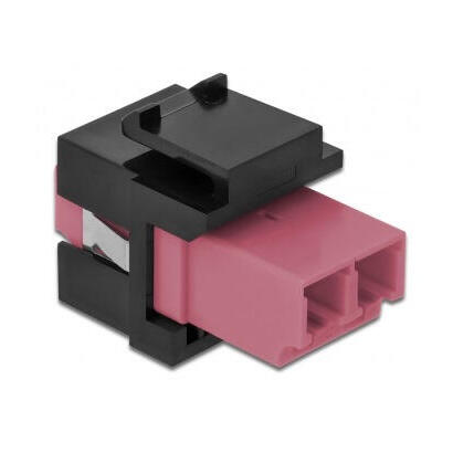 keystone-modul-lc-duplex-buchse-zu-lc-duplex-buchse-violett-schwarz