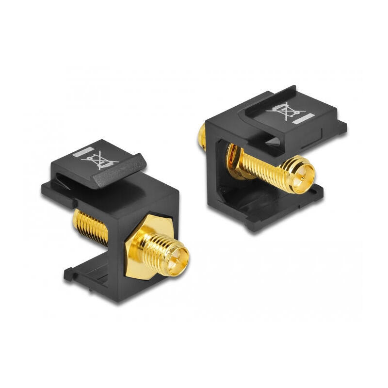 keystone-modul-rp-sma-buchse-rp-sma-buchse-schwarz