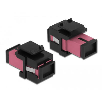 keystone-modul-sc-simplex-buchse-zu-sc-simplex-buchse-violett-schwarz