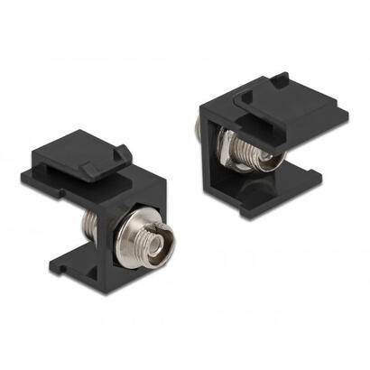 keystone-modul-fc-simplex-buchse-buchse-schwarz