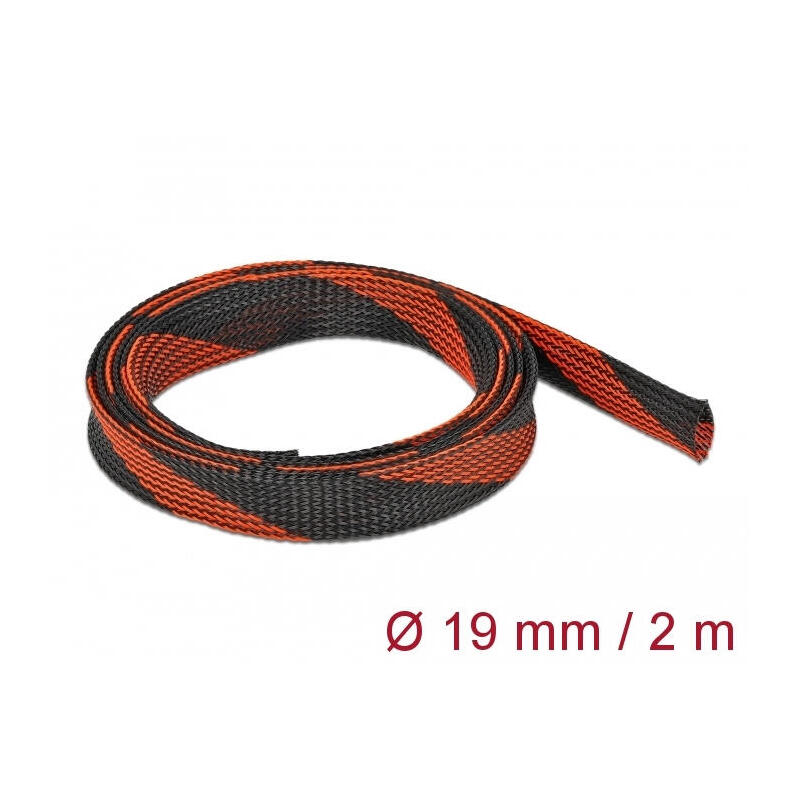 delock-20743-pasacables-negro-rojo