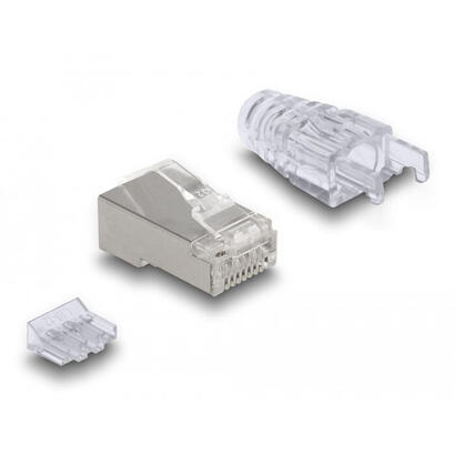rj45-modularer-stecker-mit-gebogener-rastnase-cat6-und-knickschutztulle-50er-set
