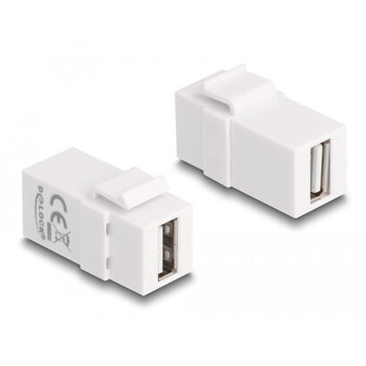 keystone-modul-usb-20-a-buchse-zu-usb-20-a-buchse-weiss