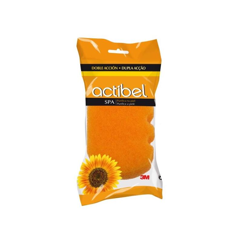 actibel-spa-esponja-corporal-de-doble-accion-1-lado-suave-1-lado-exfoliante-ergonomica-naranja