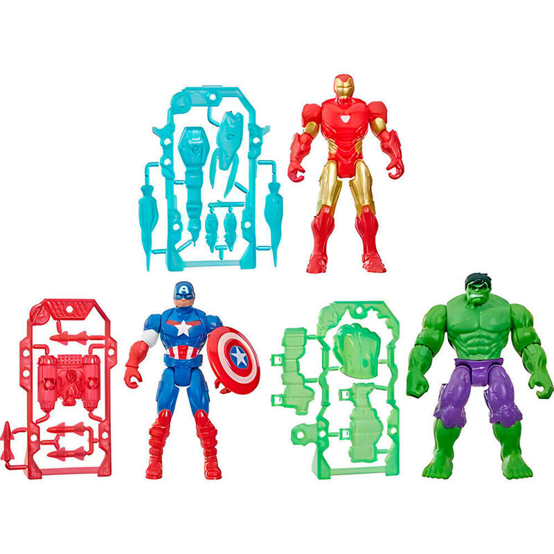 pack-de-6-unidades-figura-action-verse-los-vengadores-avengers-marvel-11cm-surtido