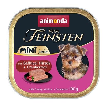 animonda-vom-feinsten-mini-junior-with-poultry-venison-cranberries-100g