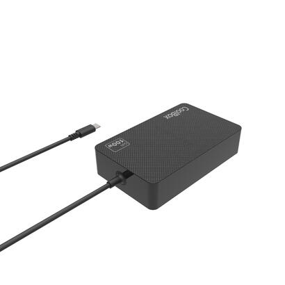 coolbox-cargador-portatil-gan-usb-c-100w-universal