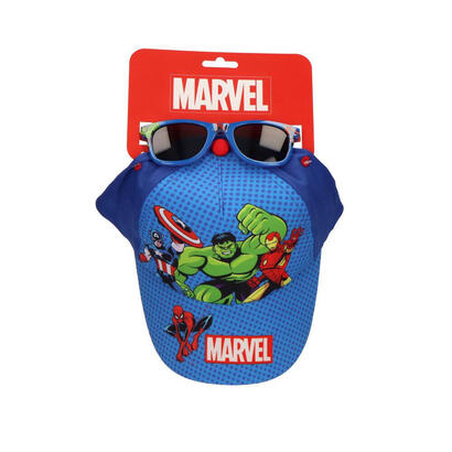 pack-de-6-unidades-set-gorra-gafas-sol-los-vengadores-avengers-marvel