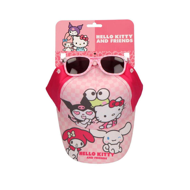 pack-de-6-unidades-set-gorra-gafas-sol-hello-kitty-and-friends