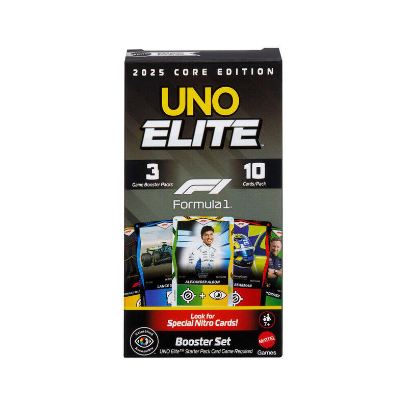juego-cartas-uno-elite-f1-booster-pack
