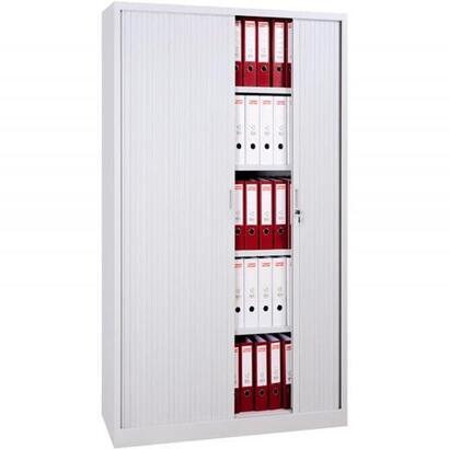 armario-metalico-dos-puertas-persiana-correderas-100x45x198-cm-ancho-x-fondo-x-alto-incluye-4-baldas-acabado-en-gris-montado