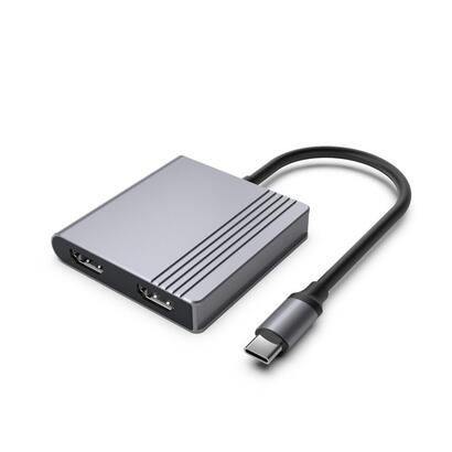 gembird-usb-tipo-c-3-in-1-multi-port-adapter-usb-port-hdmi-pd-space-grey