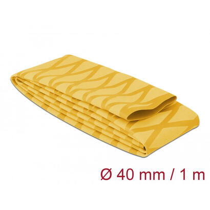 schrumpfschlauch-x-muster-rutschfest-1-m-x-40-mm-gelb