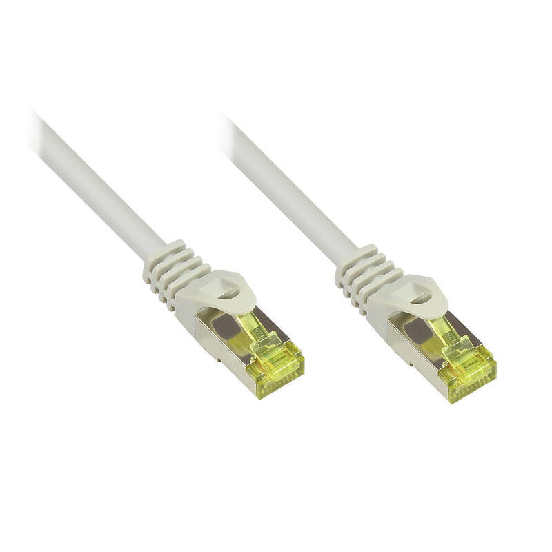 goodconnections-rj45-cable-de-red-mit-cat-7-rohcable-und-rastnasenschutz-s-ftp-pimf-halogenfrei-500mhz-ofc-grau-30m