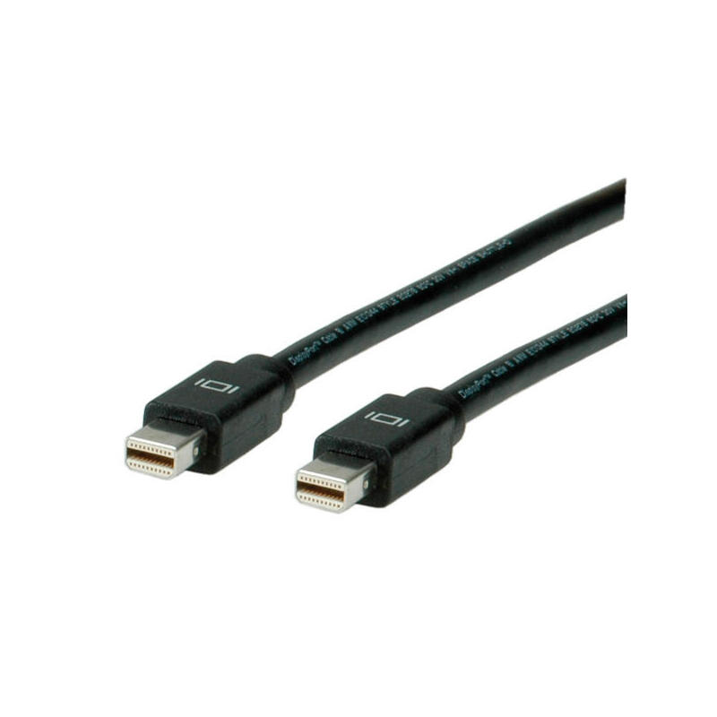 roline-displayport-cable-mini-dp-st-mini-dp-st-schwarz-2m