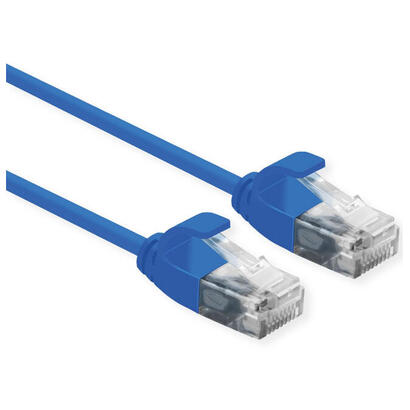 roline-utp-datacenter-cable-de-red-cat6a-class-ea-lsoh-slim-blau-15-m