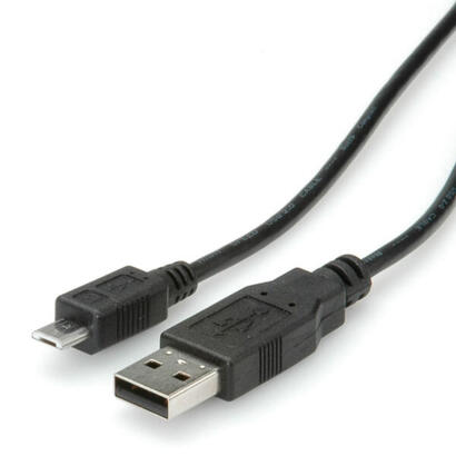 cable-roline-usb-20-usb-a-st-micro-usb-b-st-schwarz-08m