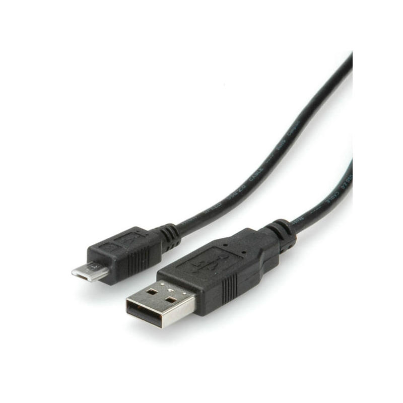 cable-roline-usb-20-usb-a-st-micro-usb-b-st-schwarz-08m