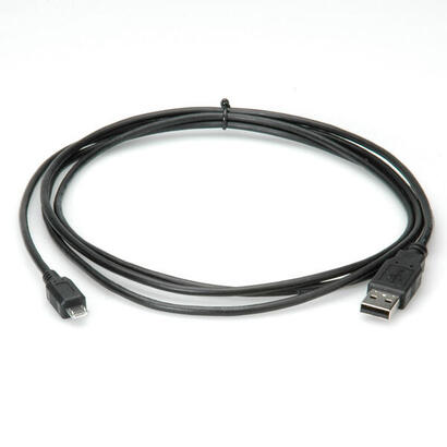 cable-roline-usb-20-usb-a-st-micro-usb-b-st-schwarz-08m
