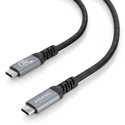 cable-usb-40-tipo-c-aisens-a156-0995-usb-tipo-c-macho-usb-tipo-c-macho-hasta-240w-40gbps-15m-negro