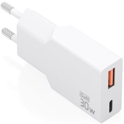 cargador-de-pared-gan-aisens-a110-1002-1xusb-tipo-c-1xusb-30w-blanco