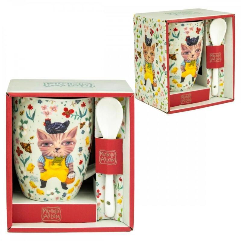 taza-con-cuchara-enesco-el-gato-campestre