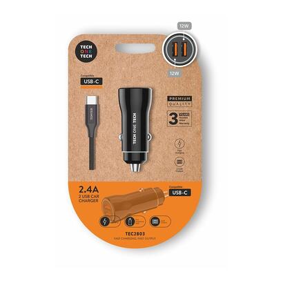 pack-de-2-unidades-cargador-mechero-coche-2-x-usb-a-12-w-negro-cable-usb-c-de-1-m