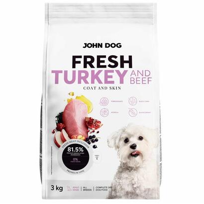 john-dog-adult-fresh-turkey-beef-karma-sucha-para-perro-3kg