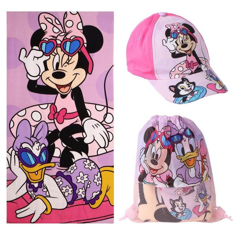 set-toalla-saco-gorra-minnie-disney