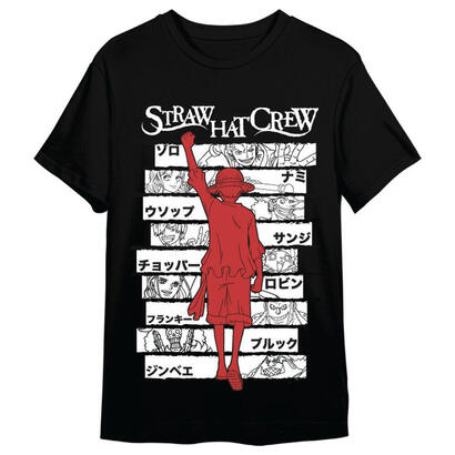 camiseta-monkey-d-luffy-straw-hat-crew-one-piece-adulto-talla-s