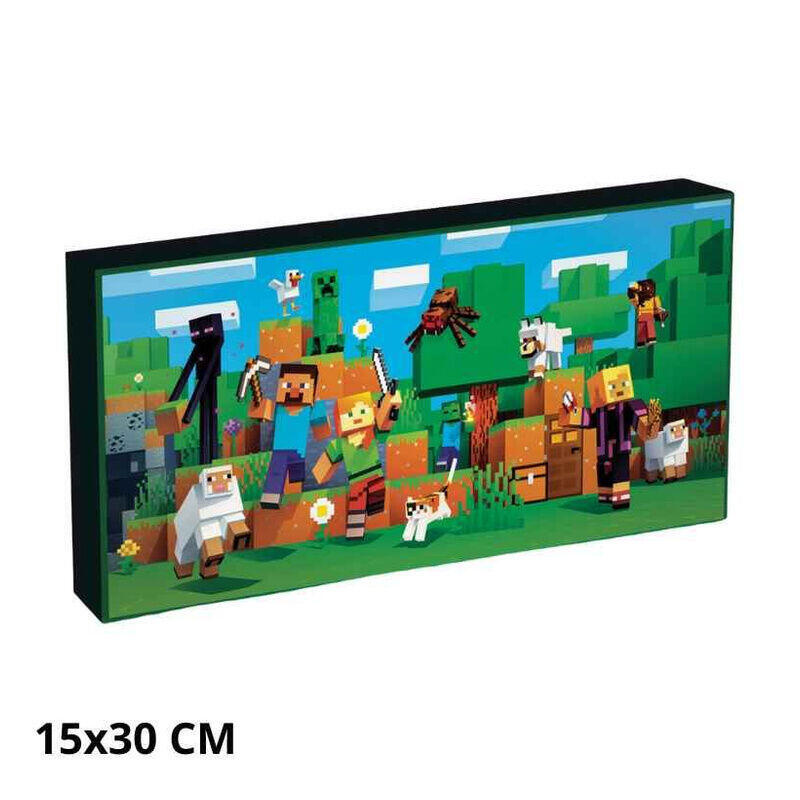 lienzo-con-luz-minecraft