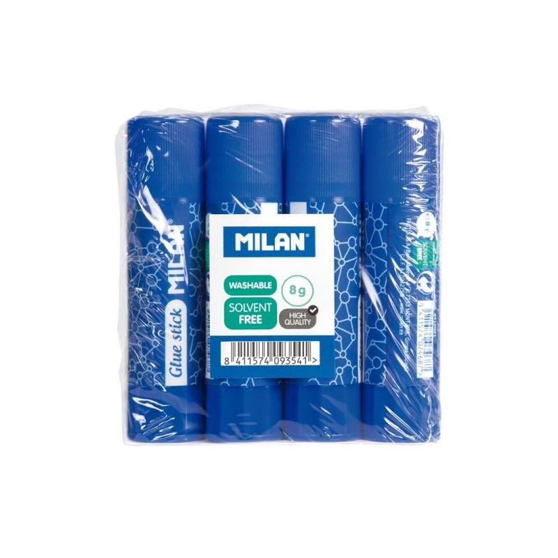 milan-pack-4-barras-de-pegamento-8-g-multiusos-multisuperficies-sin-disolventes-uso-escolar-azul