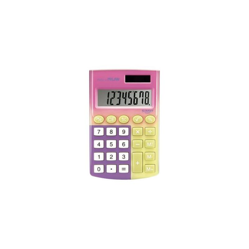 milan-sunset-calculadora-de-bolsillo-8-digitos-alimentacion-solarpila-amarillovioleta