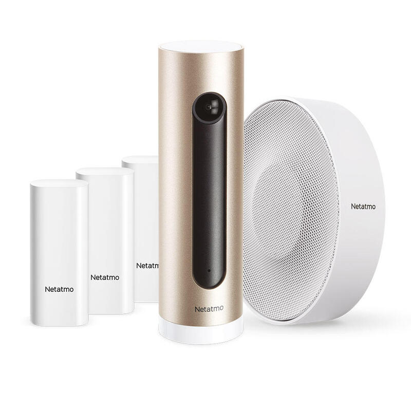camara-netatmo-nbu-iccs-con-sensores-y-kit-de-sirena