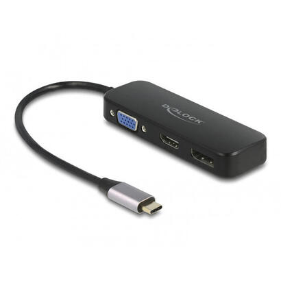 adapter-usb-c-dp-hdmi-vga-delock-negro