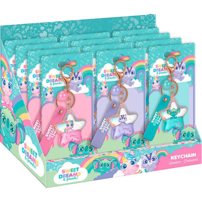 pack-de-12-unidades-llavero-3d-sweet-dreams-surtido