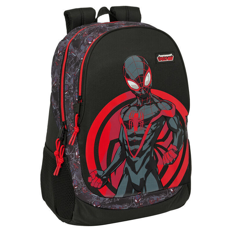 mochila-miles-morales-spiderman-marvel-44cm-adaptable