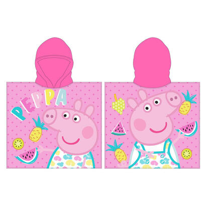 poncho-toalla-peppa-pig-microfibra