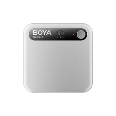 boya-notra-ai-powered-audio-transcripter-summanizer-and-wireless-note-recorder-64gb-silver-eu