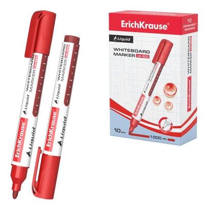 pack-de-10-unidades-erichkrause-liquid-lw-600-marcador-de-pizarra-blanca-tinta-liquida-a-base-de-alcohol-punta-en