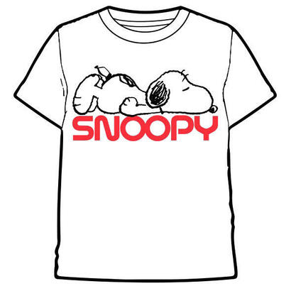 camiseta-snoopy-adulto-talla-m