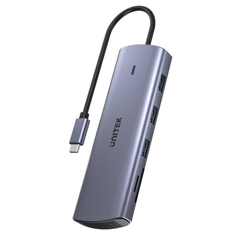 unitek-hub-9w1-usb-c-hdmi-vga-czytnik-kart-pd-100w