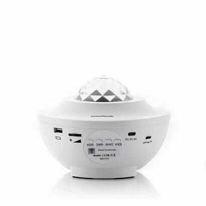 innovagoods-sedlay-proyector-de-estrellas-con-altavoz-bluetooth-cable-145cm-luz-led-temporizador-