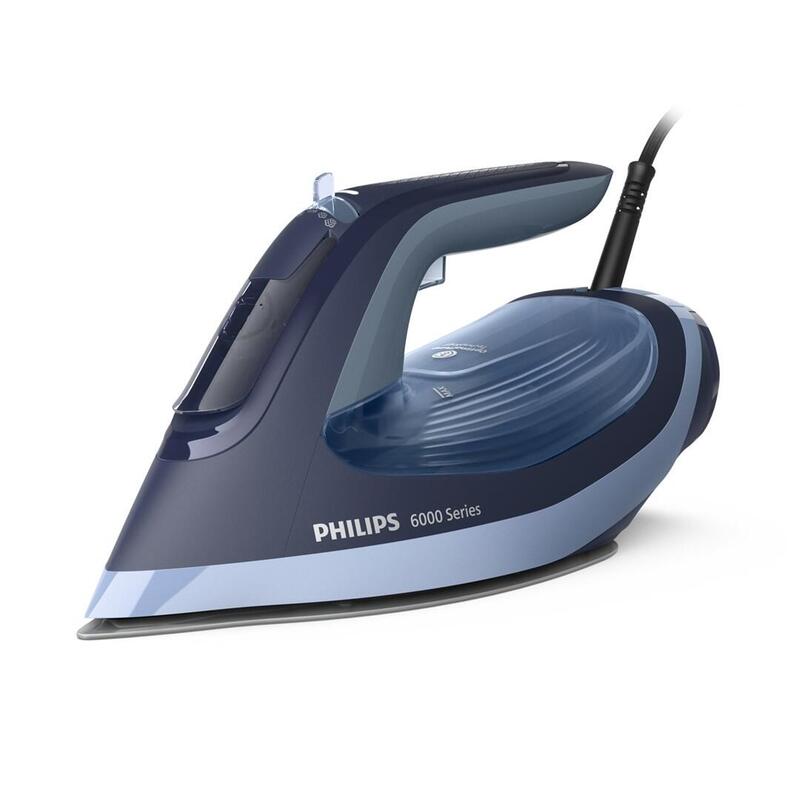 plancha-a-vapor-philips-6000-series-dst612020-suela-steamglide-plus-2600-w-azul